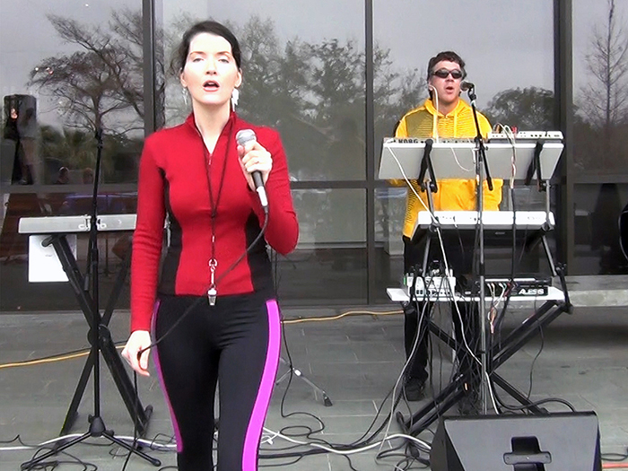 Hyperbubble live at The McNay Art Museum